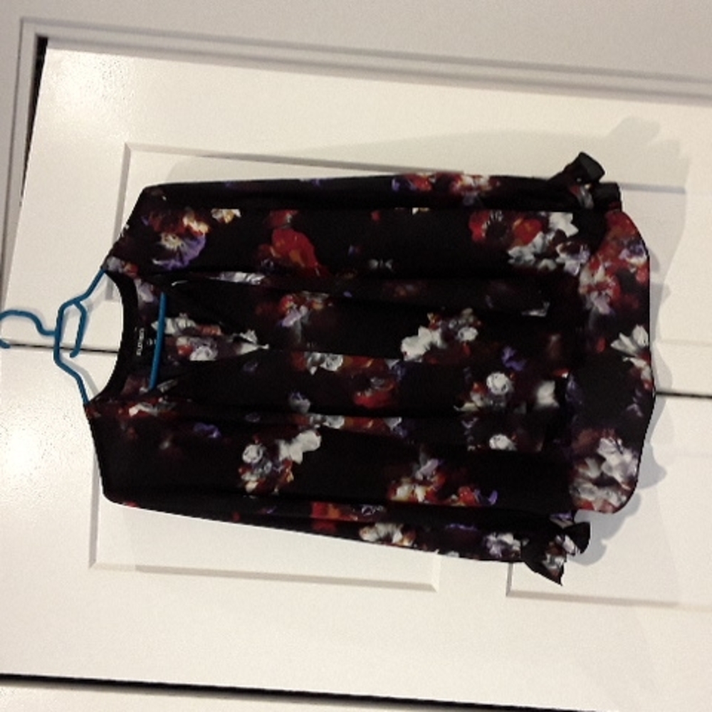 Ellen Tracy long sleeve blouse, size small